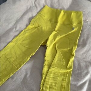 Free People Movement Yellow Leggings
